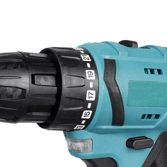 Drillpro 80N.m 2000RPM Brushless Cordless Electric Impact Drill Hammer Electric Screwdriver Variable Speed for Makita18V Battery