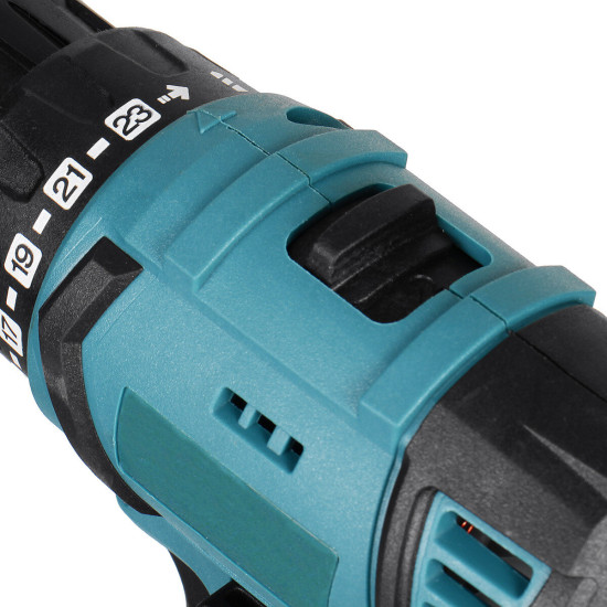 Drillpro 80N.m 2000RPM Brushless Cordless Electric Impact Drill Hammer Electric Screwdriver Variable Speed for Makita18V Battery