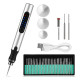 Electric Engraving Pen Kit Portable Mini Nail Rig Tool DIY Spin Etch Pen for Engraving Glass Metal Jewelry Wood Stone Nail Art Electric Engraving Pen Kit Portable Mini Nail Rig Tool DIY Spin Etch Pen for Engraving Glass Metal Jewelry Wood Stone Nail Art