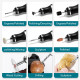 Electric Engraving Pen Kit Portable Mini Nail Rig Tool DIY Spin Etch Pen for Engraving Glass Metal Jewelry Wood Stone Nail Art Electric Engraving Pen Kit Portable Mini Nail Rig Tool DIY Spin Etch Pen for Engraving Glass Metal Jewelry Wood Stone Nail Art