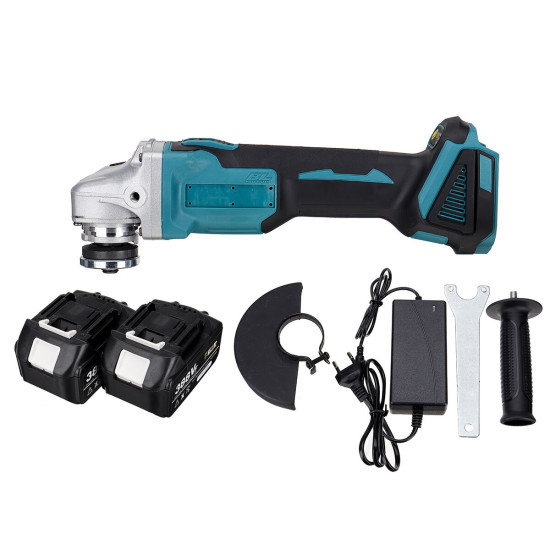 Drillpro 800W 125mm 18V Cordless Electric Polisher 8500rpm 4 Speeds High Power Polishing Machine - One Battery