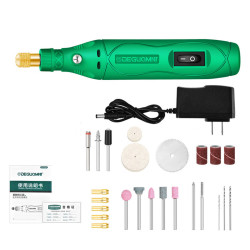 14000r/min Electric Grinding Pen Kit Portable Sanding Grinding Polishing Engraving Tool For Wood Stainless Steel Stone