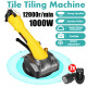 110V-240V 2500mAh Electric Tile Tiling Machine 10 Gears Wall Tile Tiling Machine w/ 2 Battery - EU Plug