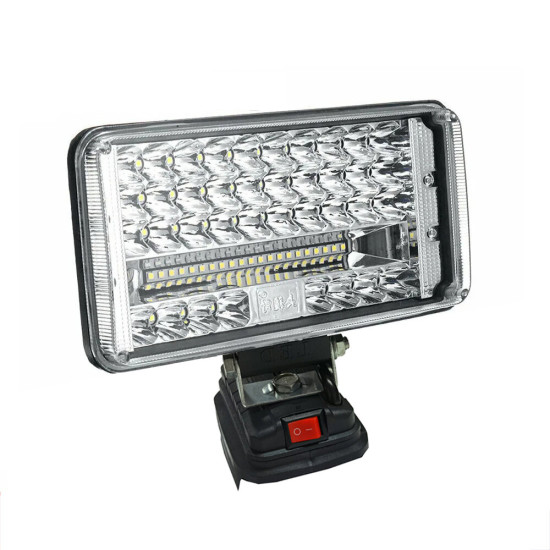 1000LM LED Work Light Energy Efficient  Portable for Outdoor Camping Shops Car Repair Suitable for 18V-20V Mak Battery Rechargeable 16/48 Lamp Beads Option - 48W