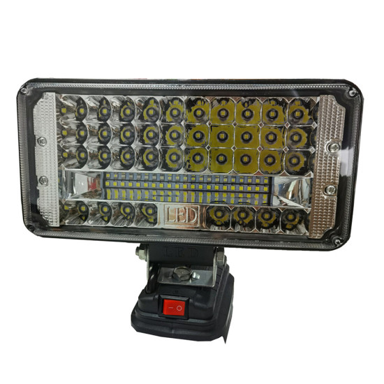 1000LM LED Work Light Energy Efficient  Portable for Outdoor Camping Shops Car Repair Suitable for 18V-20V Mak Battery Rechargeable 16/48 Lamp Beads Option - 48W