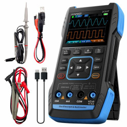 FNIRSI 2C23T 3IN1 Dual Channel 10MHZ*2 50MS/s Handheld Digital Oscilloscope Multimeter + Function Signal Generator - Standard Style