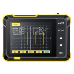 FNIRSI DSO152 Mini Handheld Digital Oscilloscope Latest Version 2.5MSa/s 200KHz Analog Bandwidth 800 VPP with PWM Output - Standard version