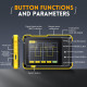 FNIRSI DSO152 Mini Handheld Digital Oscilloscope Latest Version 2.5MSa/s 200KHz Analog Bandwidth 800 VPP with PWM Output - Standard version