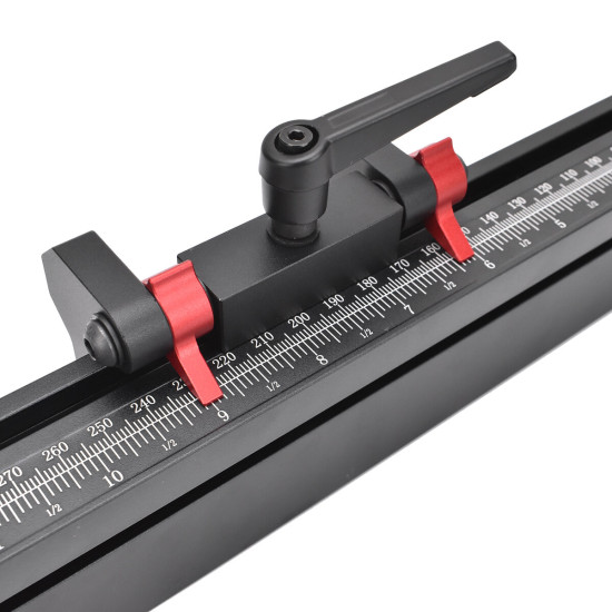 ENJOYWOOD Woodworking Miter Gauge Used With T Tracks Fence Backer DIY Table Saw Router Box Joint Jig Wood Working Tools and Accessories