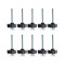 10 Pack T Bolt and Nut Set M8 Woodworking Tool Jigs Screw Slot Fastener and Through Hole Nut Miter Track Bolts Jig W/ Thread