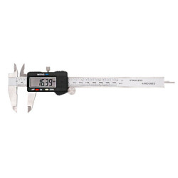 150mm Electronic Digital Vernier Caliper Stainless Steel Vernier Caliper Gauge Woodworking Measuring Tool