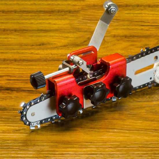 DIY Durable Chainsaw Sharpener Jig Manual Chainsaw Chain Sharpening For Most Chain Saw Electric Saw With Sharpening Head