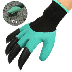 Digging Gloves Gardening Dipping Labor Claws Vegetable Flower Planting And Grass Pull - 8 claws