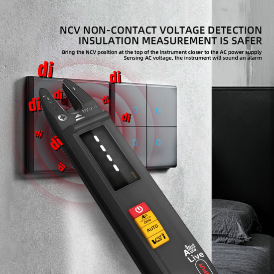 MUSTOOL U0 High Precision U-shaped Clamp Multimeter AC/DC Current Voltage Resistance Capacitance Frequency Analyzer Built-in Flashlight Non-contact Voltage Induction Auto Shutdown Compact Measuring Tool MUSTOOL U0 High Precision U-shaped Clamp Multimeter AC/DC Current Voltage Resistance Capacitance Frequency Analyzer Built-in Flashlight Non-contact Voltage Induction Auto Shutdown Compact Measuring Tool