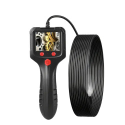 8mm 5M Borescope Endoscope Inspection Camera,2.4" IPS HD Screen Handheld IP67 Waterproof Sewer Endoscope Camera