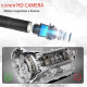 8mm 5M Borescope Endoscope Inspection Camera,2.4" IPS HD Screen Handheld IP67 Waterproof Sewer Endoscope Camera