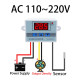 W3002 Digital LED Temperature Controller with 12V/24V/220V/110V Options Dual Refrigeration and Heating Control Adjustable Settings High Accuracy Measurement for Seafood Machines and Other Applications - 12V