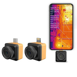 INFIRAY T2S+ Thermal Imaging Camera 256×192 for Smart Phone Type-C Connector PCB Floor Heat Inspection Infrared Thermal Imager - Type-C interface