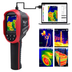 TOOLTOP ET692B 160*120 Infrared Thermal Imager -20~550℃ PC Software Analysis Industrial Thermal Imaging Camera Support 4 Languages Switching