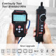 New NF-8209S LCD Network Cable Tester Wire Tracker PoECurrent Length cabl RJ45 Cable Tracker multifunctional tester Tool