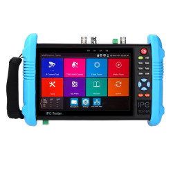 WANGLU IPC-9800ADHS-Plus CCTV IP&Analog Camera Tester Test 7-inch IPS Touch Screen Monitor CVBS Tester with HD-TVI/HD/CVI/AHD/SDI/POE/WIFI/8G TF Card/4K H.265/HDMI In & Out/RJ45 TDR/Firmware Upgraded