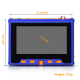 5-inch TFT LCD CCTV Camera Tester PAL/NTSC Compatibility High-Resolution HDMI VGA PTZ Control Coaxial AHD CVI TVI CVBS