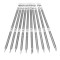 10PCS T12  Lead-free Alloy Stainless Steel Color Soldering Iron Tips Set