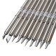 10PCS T12  Lead-free Alloy Stainless Steel Color Soldering Iron Tips Set