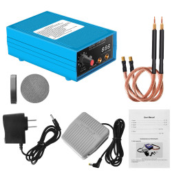 5500W ARC Welding Machine Handheld Electric Welding Tools with Ground Wire Metal Clip - EU Plug