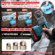 Excellway 1400W Pipe Welding Machine Kit  for Welding Plastic Pipes PP/PPR/PB/PE/PP-C Pipe EU Plug - One Battery