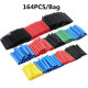 164PCS Shrinking Heat Shrink Tubing 2:1 Polyolefin Tube Sleeve Wrap Wire Set Multicolor