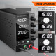 KUAIQU SPS-C Series Adjustable Voltage Power Supply Precision Control from 0-120V Voltage and 0-10A Current Superior Load Stability Detailed Digital Display Compact Design Ideal for Electronics Testing and Servicing - SPS-C3010 EU Plug