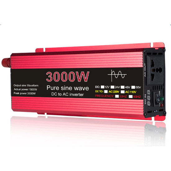 1000W/1600W/2200W/3000W Pure sine wave inverter 12v-220v Solar Power Inverter - 1000W