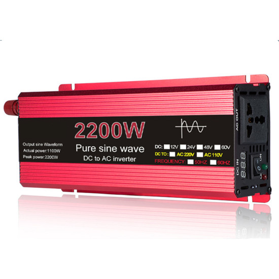 1000W/1600W/2200W/3000W Pure sine wave inverter 12v-220v Solar Power Inverter - 1000W