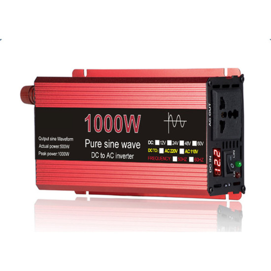 1000W/1600W/2200W/3000W Pure sine wave inverter 12v-220v Solar Power Inverter - 1000W