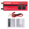 5000W 12V/24V DC to 110V/220V AC Solar Power Inverter LED Modified Sine Wave Converter Red - #2