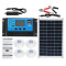 100W Solar Panel kit 12V battery Charger 10-100A LCD Controller For Caravan Van Boat - without solar controller