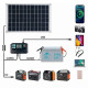 100W Solar Panel kit 12V battery Charger 10-100A LCD Controller For Caravan Van Boat - without solar controller