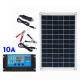 100W Solar Panel kit 12V battery Charger 10-100A LCD Controller For Caravan Van Boat - without solar controller