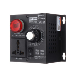 AC 220V 4000W Electronic Variable Voltage Regulator Speed Motor Fan Control Controller