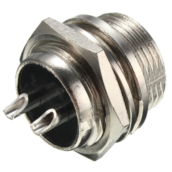 M16 2/3/4/5/6/7/8 Pin Screw Type Electrical Aviation Plug Socket Connector Aviation Connector Plug - 4PIN