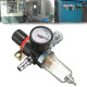 AFR-2000 1/4" Air Compressor Filter Water Separator Trap Tools Kit Regulator Gauge