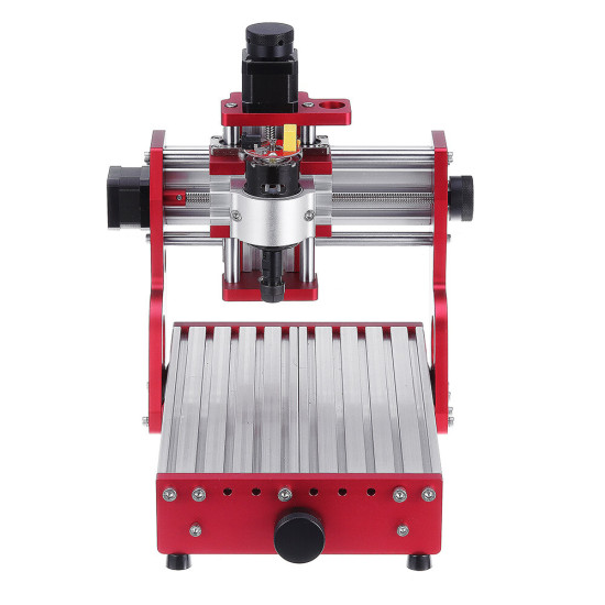 Red 1419 3 Axis Mini DIY CNC Router Engraving Machine Standard Spindle Motor Wood Carving Milling Woodworking Engraver