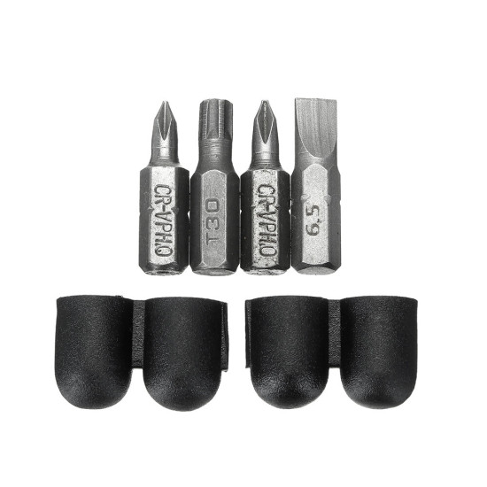 5PCS Extended Bit Holder Set with Premium Quality 25mm PH1 PH2 PH3 PZ2 Heads Versatile Use Sturdy High-Endurance Ideal for DIY Projects Industrial Tasks