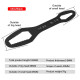 8-22mm 145mm/160mm Universal Torx Wrench Board Adjustable Double-head Torx Spanner Self-tightening Glasses Wrench Multi-purpose Hand Tool Auto Repair Mechanical - Silver 160mm