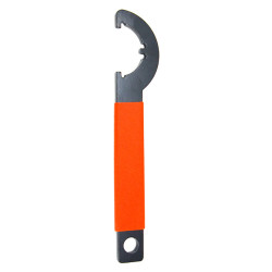 Locknut Wrench Survival Nut Wrench for Locknut Screw Off Reinstallation Spanner Nut Removal -  Red