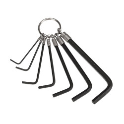 JETECH Hex Key Wrench 7Pcs Hex Key Set On A Ring