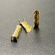 1000PCS Gold 453 U-Shaped 0.3-1.5mm 2 Terminal Tab Cold Inserts Connectors Cold Terminal Small Teeth Fascia Terminal