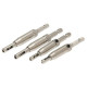 4Pcs HSS Self Centering Hinge Drill Bit Set for Hinges Drawer Guides Hole Saw Cutter