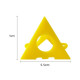 10pcs Pyramid Stands Set Triangle Stands Paint Tool Triangle Paint Pads Feet for Woodworking Carpenter Accessories Paint Pads